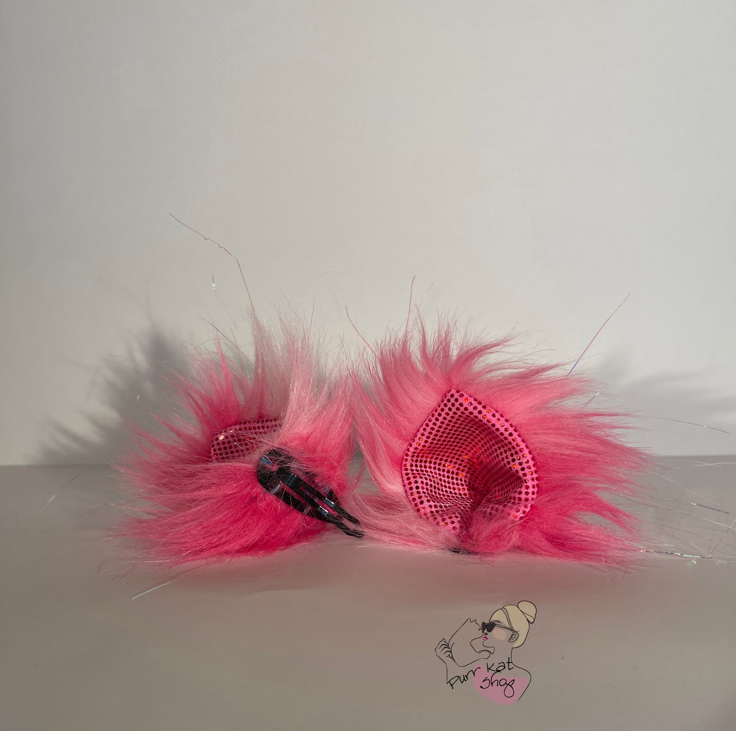 Pink kat Pink katten oortjes