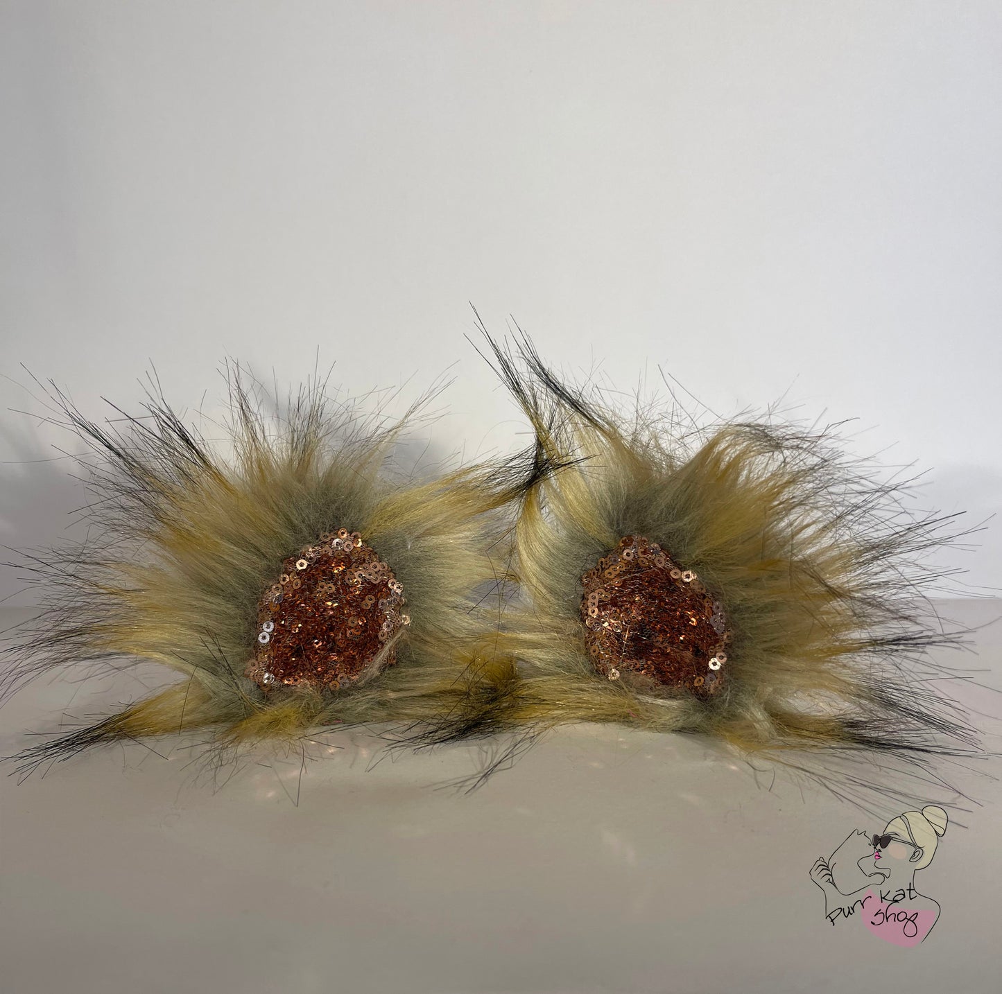 Wild kat glitter katten oortjes