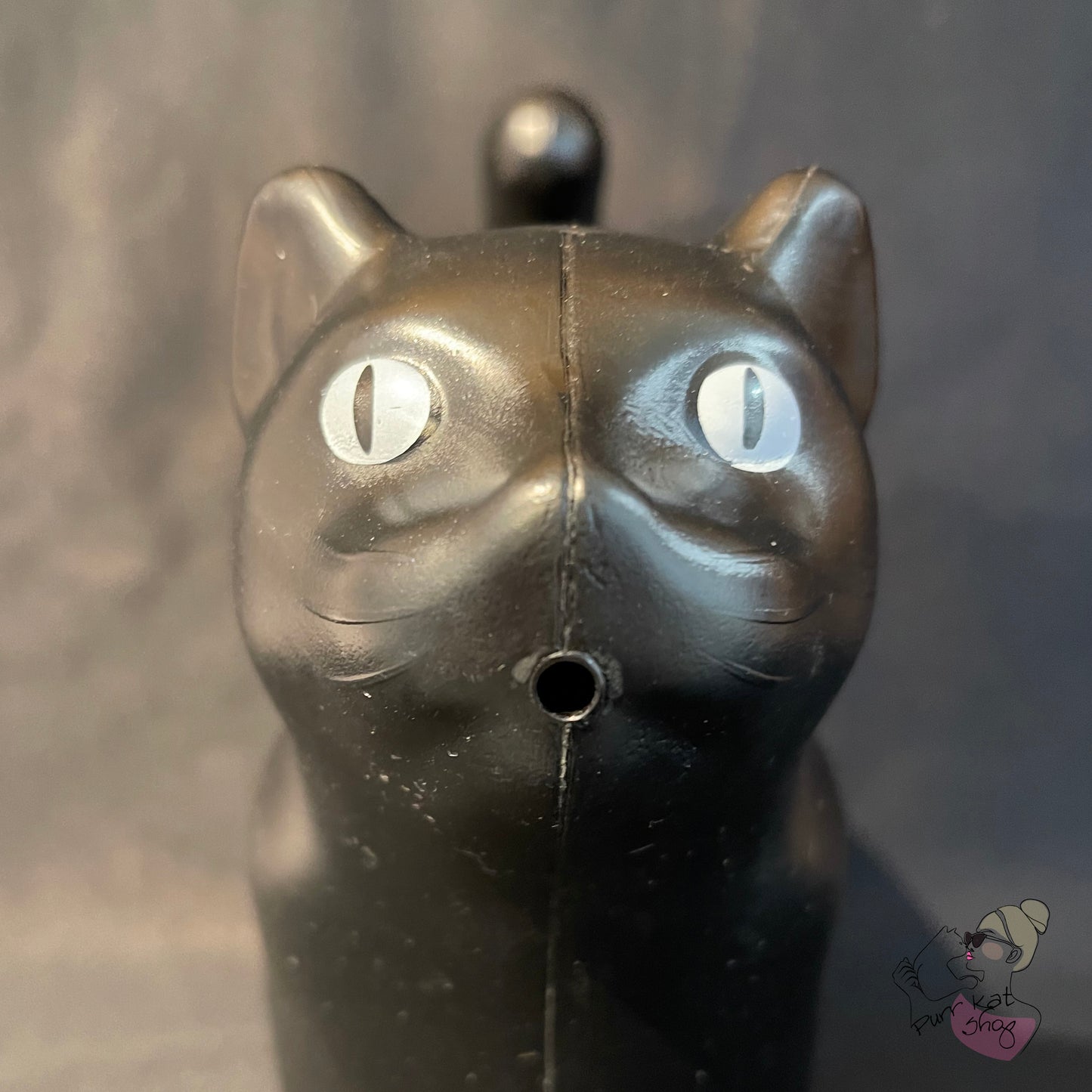 Gieter kat zwart