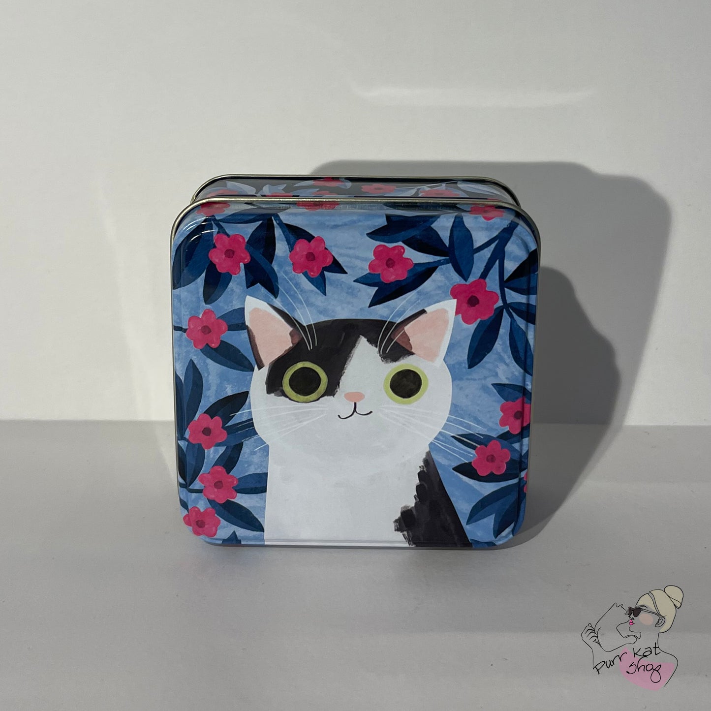 Display blikjes (vierkant) Planet Cats